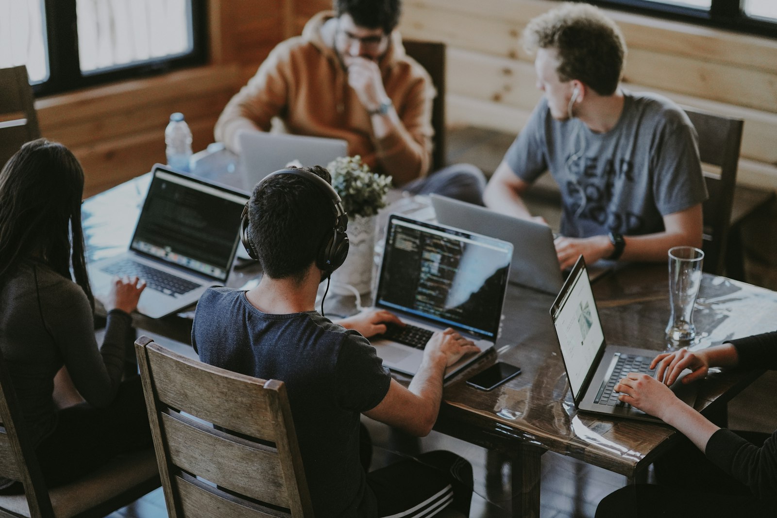 Grupo de facilitadores en comunidad